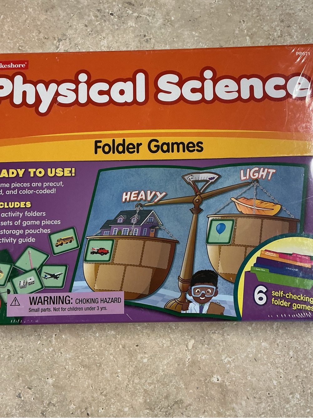 Lakeshore Physical Science Folder Games ages 4+